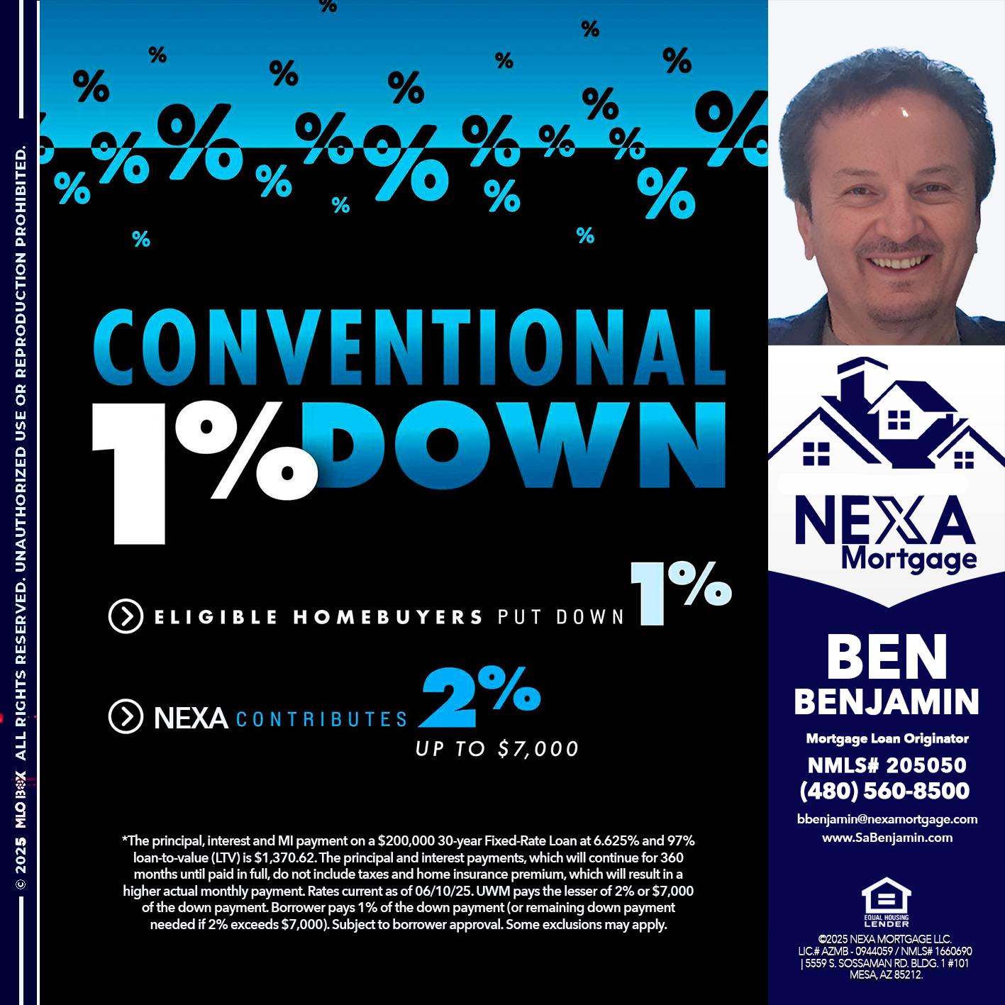 conventional - Ben Benjamin -Mortgage Loan Originator
