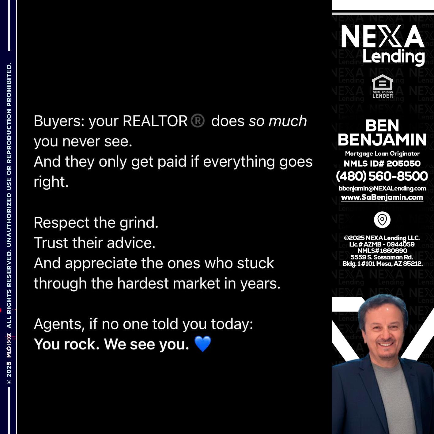 BUYERS - Ben Benjamin -Mortgage Loan Originator