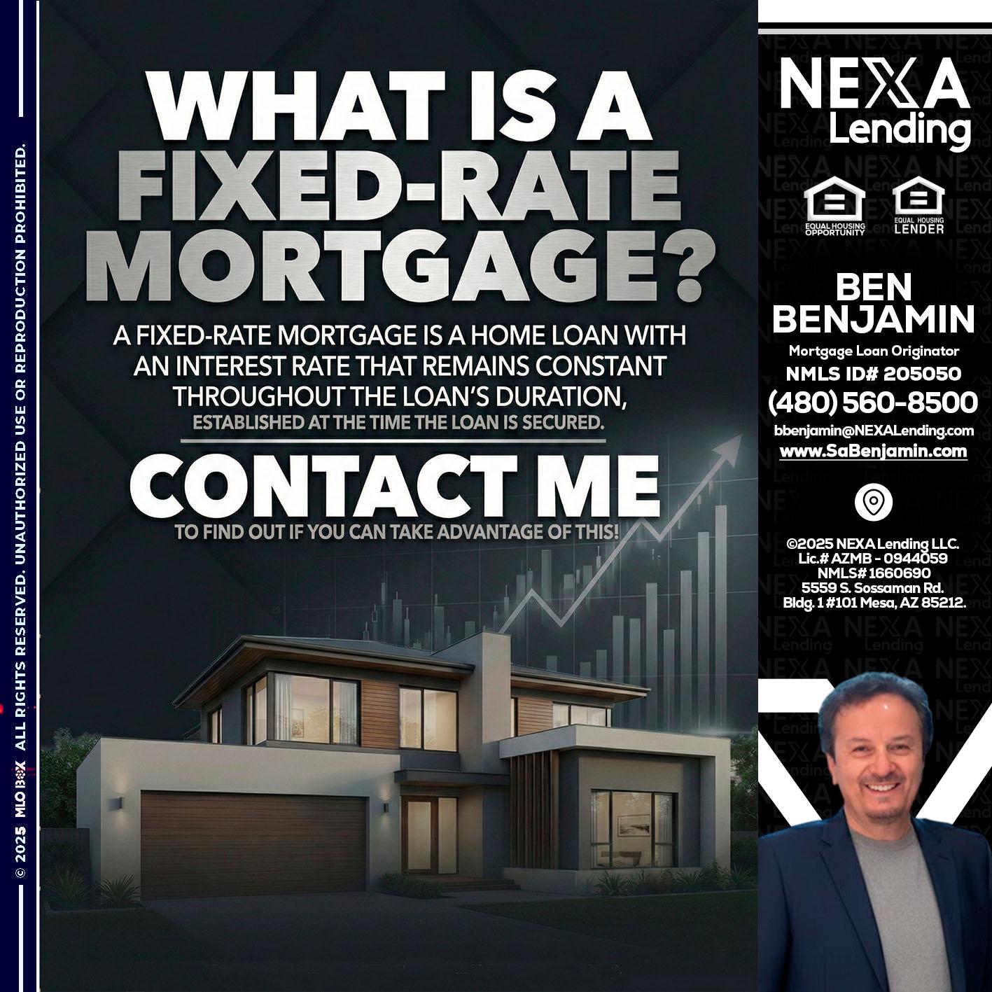 WHAT IS A - Ben Benjamin -Mortgage Loan Originator