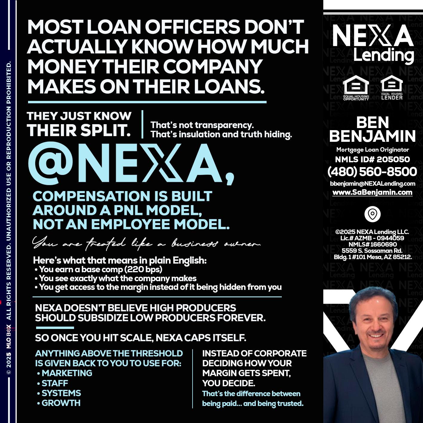 @NEXA - Ben Benjamin -Mortgage Loan Originator