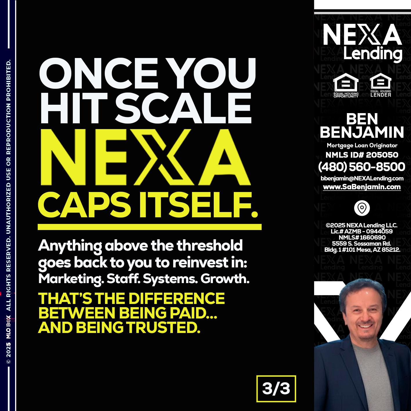 3 OF 3 - Ben Benjamin -Mortgage Loan Originator