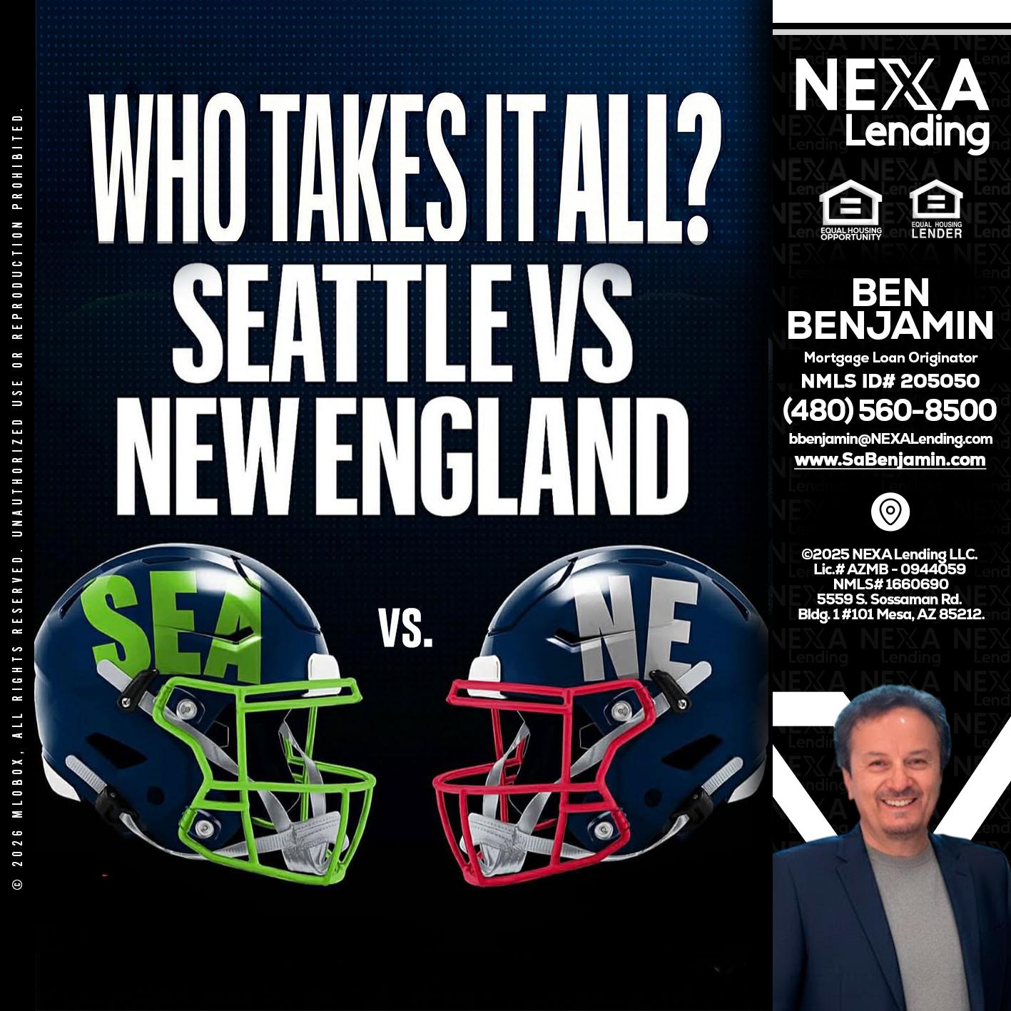 WHO TAKE IT ALL? - Ben Benjamin -Mortgage Loan Originator