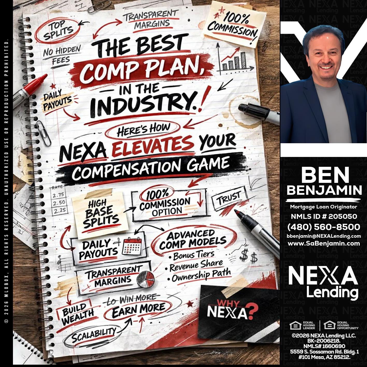 THE BEST COMP - Ben Benjamin -Mortgage Loan Originator