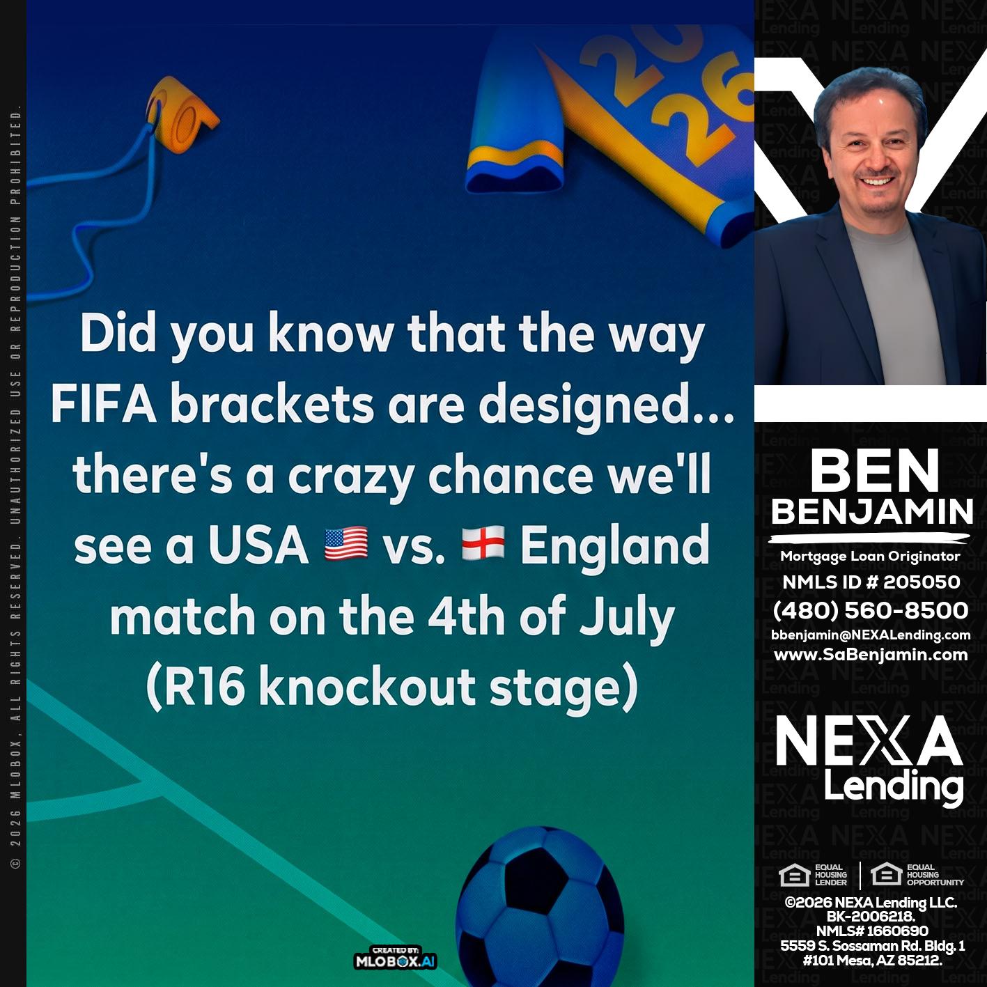 did you know? - Ben Benjamin -Mortgage Loan Originator
