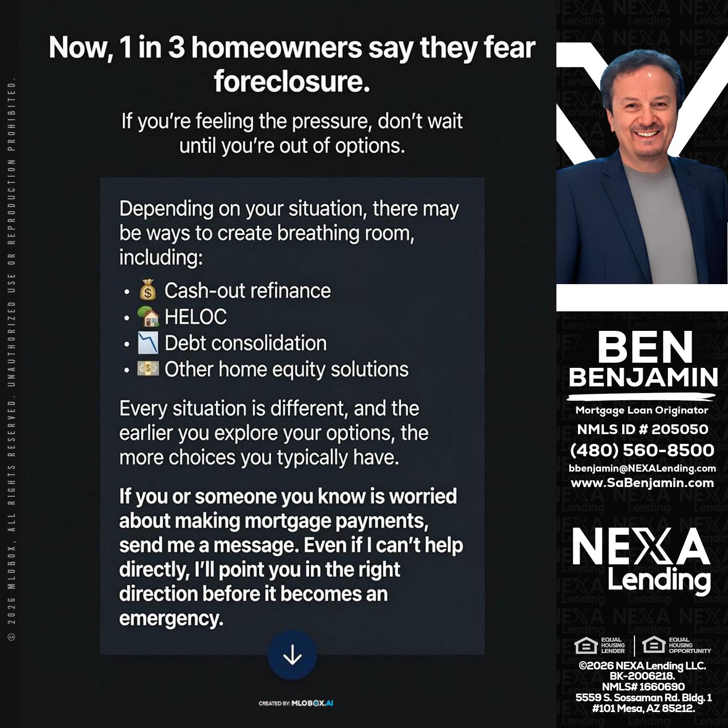 NOW - Ben Benjamin -Mortgage Loan Originator