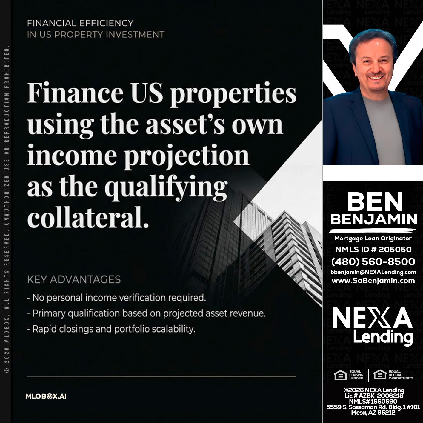finance US - Ben Benjamin -Mortgage Loan Originator